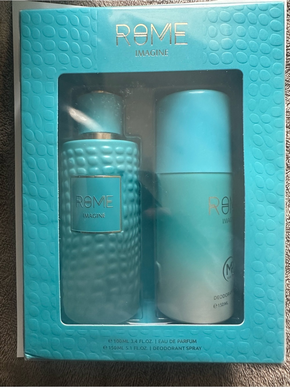 RØME Imagine Fragrance Set in Turquoise Box